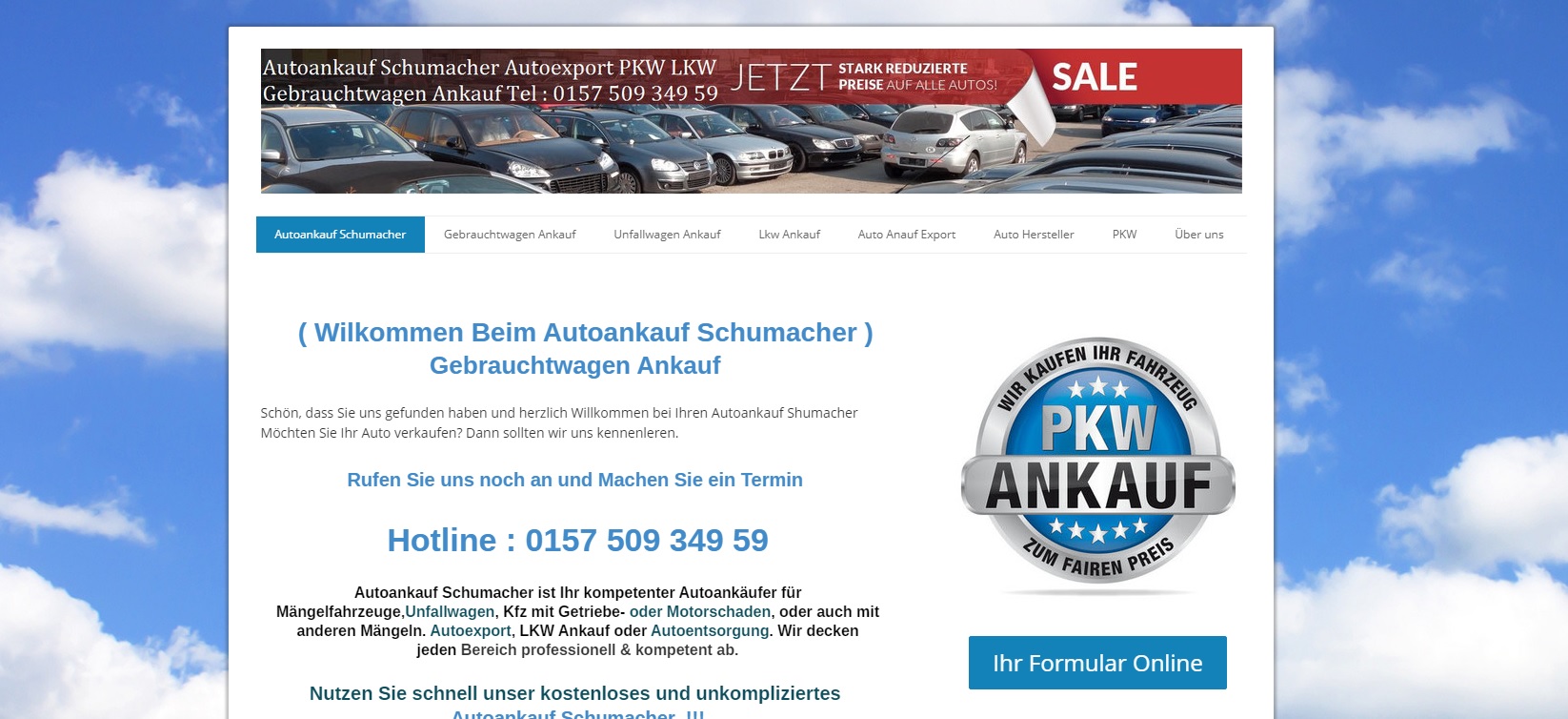 Autoankauf Recklinghausen