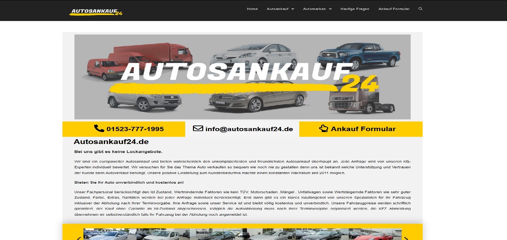 autosankauf24.de Autoankauf PKW Ankauf